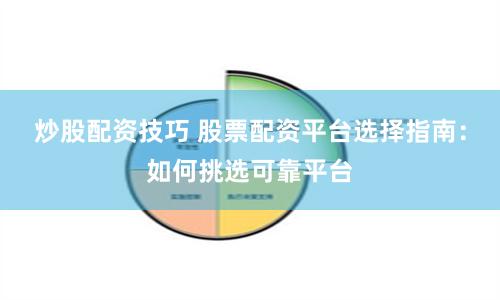 炒股配资技巧 股票配资平台选择指南：如何挑选可靠平台